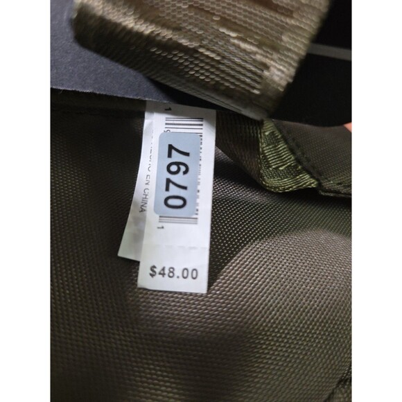 Steve Madden Army Green Fanny Pack Waist Bag Adjustable Crossbody Zippered NEW - Picture 13 of 13